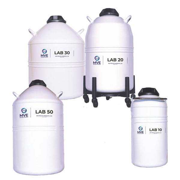 Liquid Nitrogen Dewar Lab Series - LAB 30
