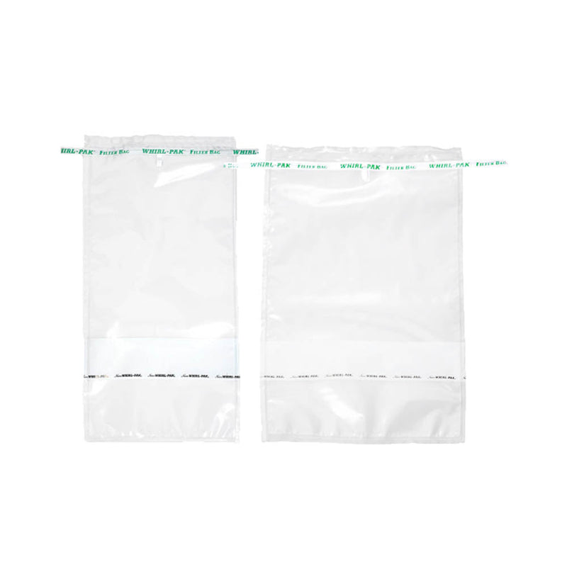 138 oz./4,080 mL Whirl-Pak Filter Bags (4 mils, 1 flat 1 round wire)