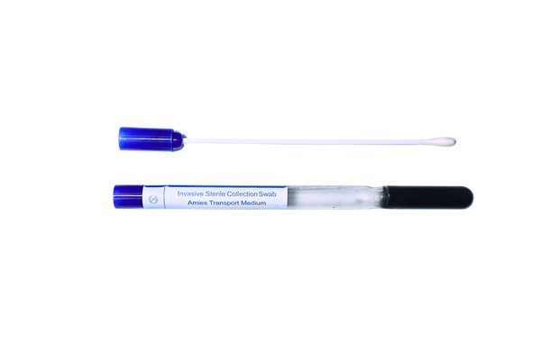 Swab with Amies Gel and Charcoal Medium