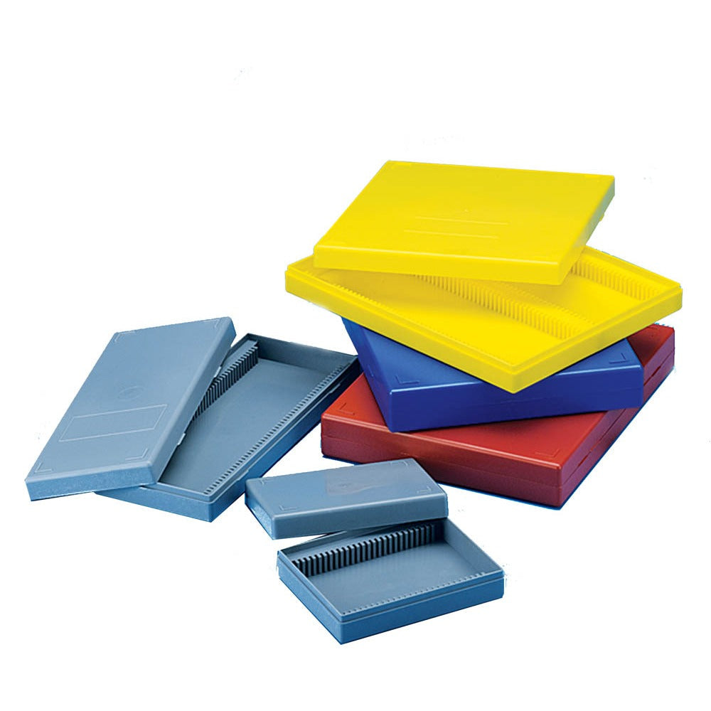 25 places Slide Box for Microscope (White) – FC-BIOS SDN BHD