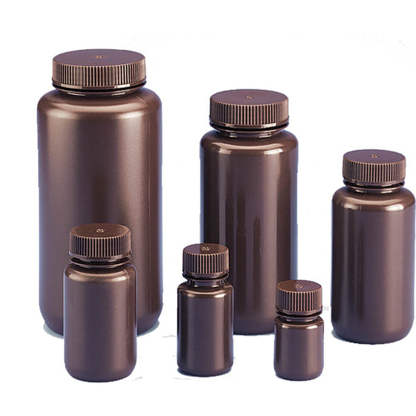 1000mL Amber Boston Round Wide Mouth Bottle