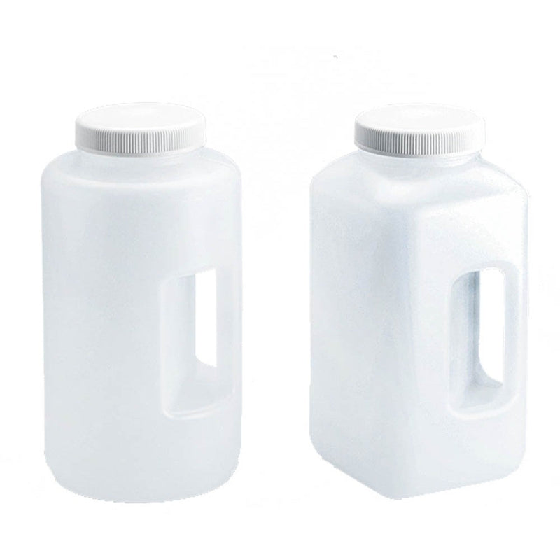 4L Large Wide Mouth Bottle with Handle - PP (Square)