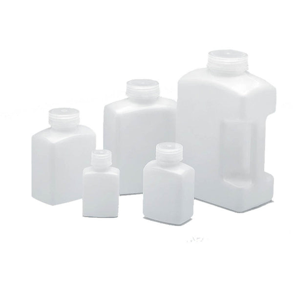 1000mL Amber Rectangular Bottle