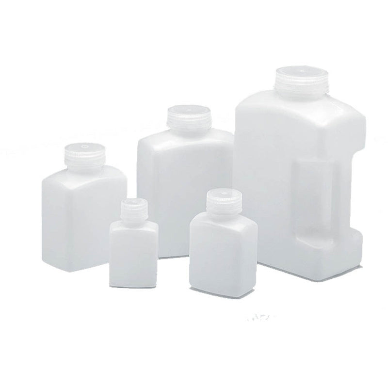 1000mL Amber Rectangular Bottle
