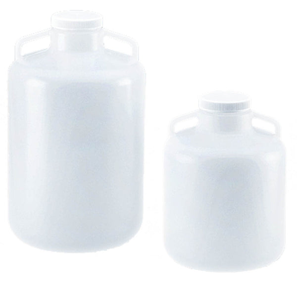 10L Autoclavable Wide Mouth Carboy with handle (PP)
