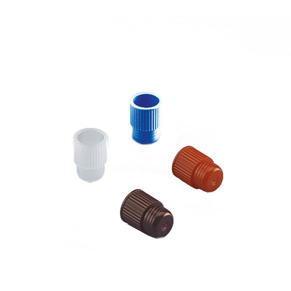 Plug Closure for Radioimmunoassay Vials (Blue)