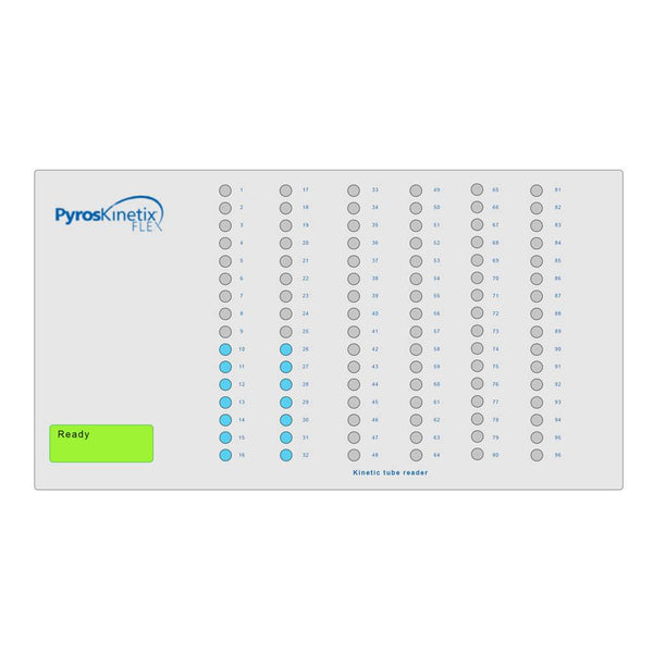 Pyros Kinetix® Flex Incubating Kinetic Tube Reader