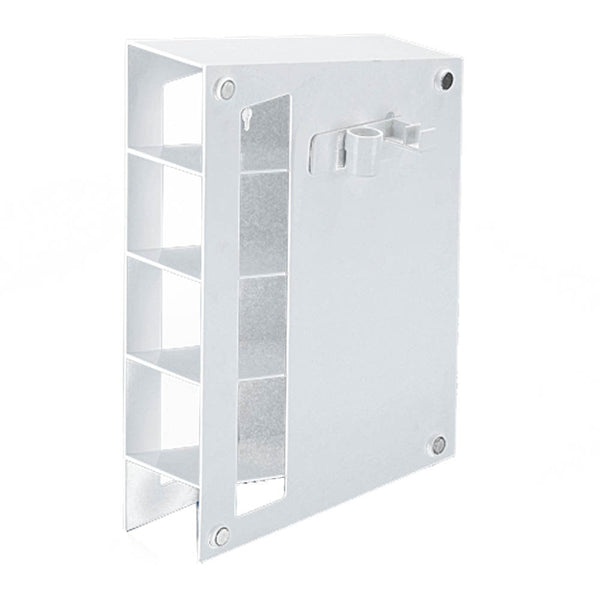 Magnetized Pipette Storage Rack - White