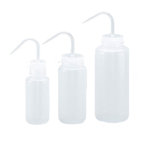 Wide-Mouth White Wash Bottle 250ml (case)