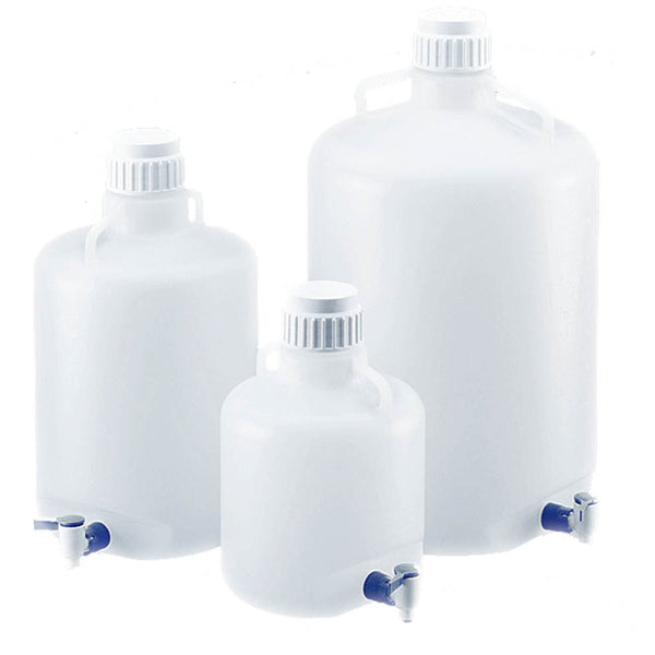 Carboy with stopcock 50L (LDPE)